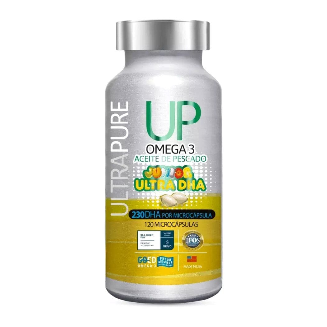 Omega 3 UP Junior x 120 microcápsulas Farmex-Pluxee-Persistente